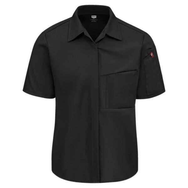 Women's Poplin Airflow Cook Shirt with OilBlok Thumbnail