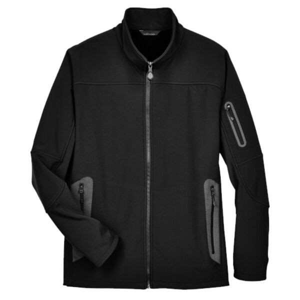 Men's Three Layer Fleece Bonded Shell Technical Jacket Thumbnail