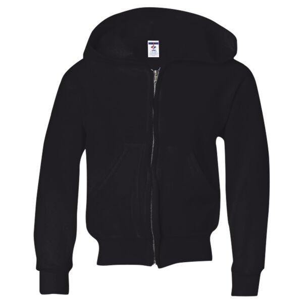 Youth NuBlend® Full-Zip Hooded Sweatshirt Thumbnail