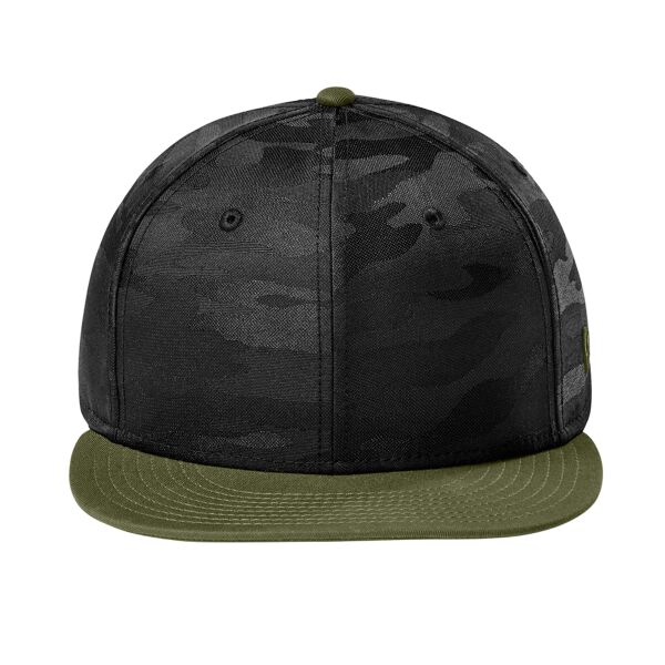Camo Flat Bill Snapback Cap Thumbnail