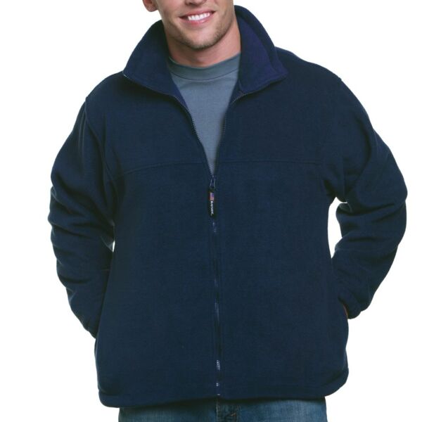 Men's USA-Made Full-Zip Fleece Jacket Thumbnail