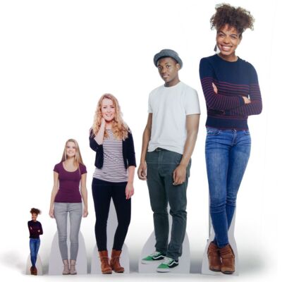 Life-Size Cutouts | Custom Foam Board Human Sign Thumbnail