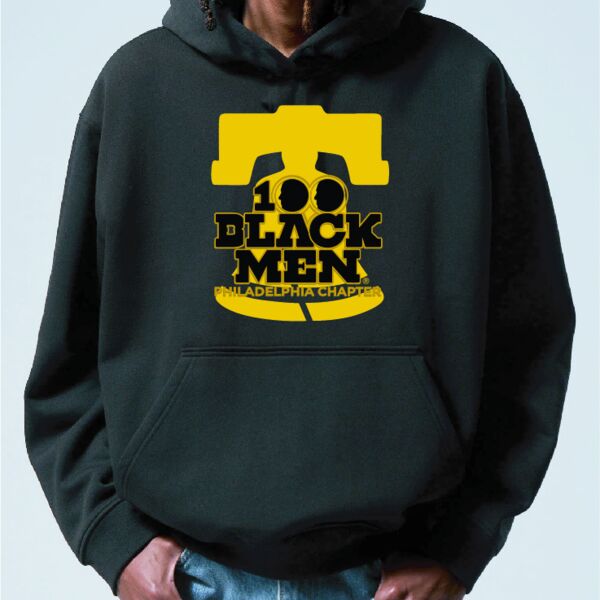 Bell 100 Black Men Hoodie Thumbnail