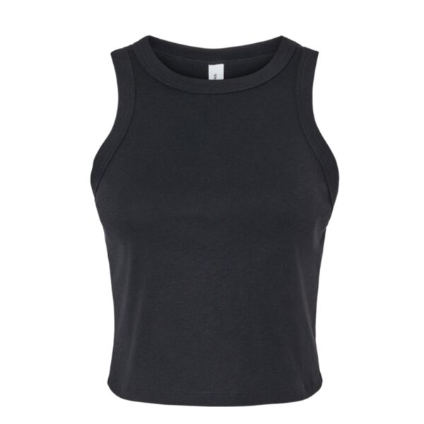 Women's Micro Rib Racer Tank Thumbnail